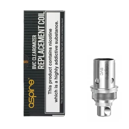 Aspire BVC Clearomizer Replacement Coil TPD Compliant - (5 Pack)