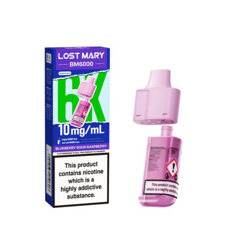 Lost Mary BM6000 10mg Nicotine Refill Pod