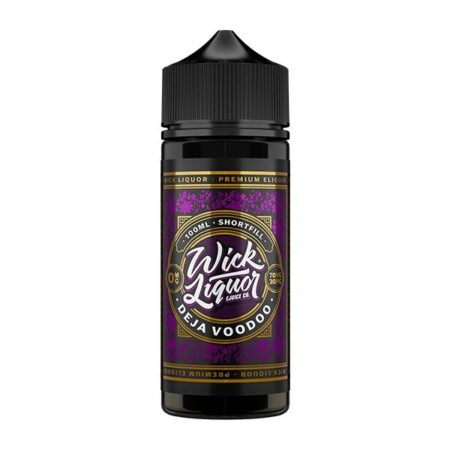 Wick Liquor – 100ml HVG Shortfill - Deja Voodoo
