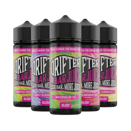 Drifter Bar Juice Range – 100ML 50/50 Shortfills