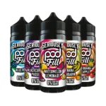 Seriously Pod Fill Range - 100ML 50/50 Shortfills